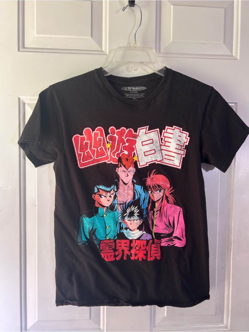 Yoko Hikari black anime tee. Size S #anime #yokohikari